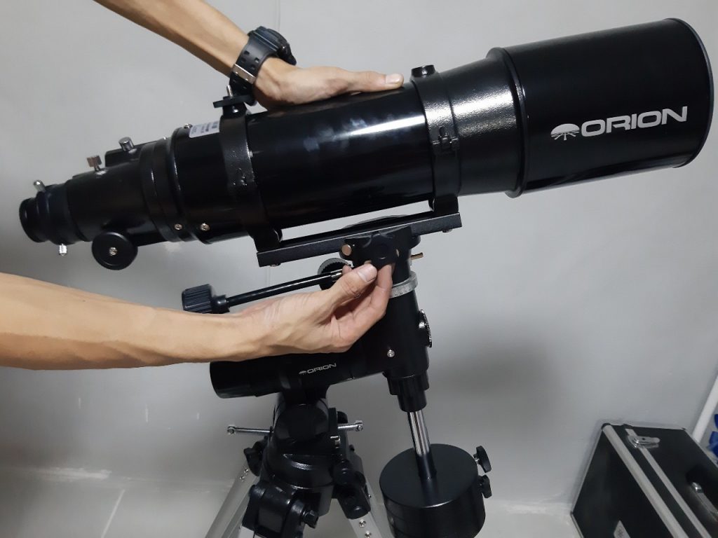 วิธีประกอบกล้องดูดาว วิธีติดตั้งกล้องดูดาว วิธีใช้งานกล้องดูดาว