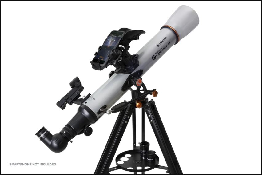 Télescope Celestron StarSense Explorer LT 70AZ, 70/700mm, Avec Application Smartphone